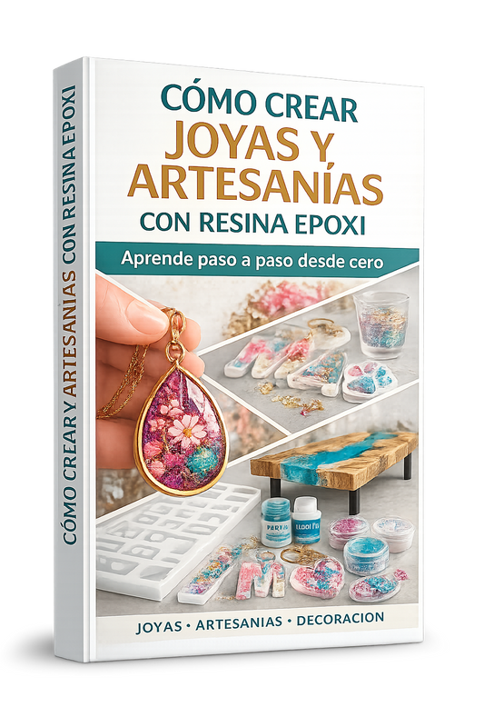 CREÁ Y VENDÉ CON RESINA EPOXI DESDE CASA / Guía Práctica + 6 bonos 🎁